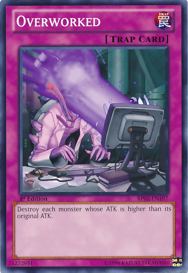 Overworked [BP02-EN197] Mosaic Rare - POKÉ JEUX