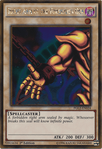Right Arm of the Forbidden One [PGL2-EN024] Gold Rare - POKÉ JEUX