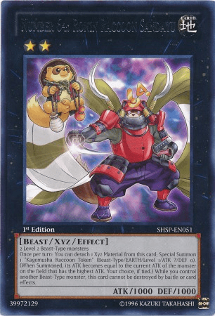 Number 64: Ronin Raccoon Sandayu [SHSP-EN051] Rare - POKÉ JEUX