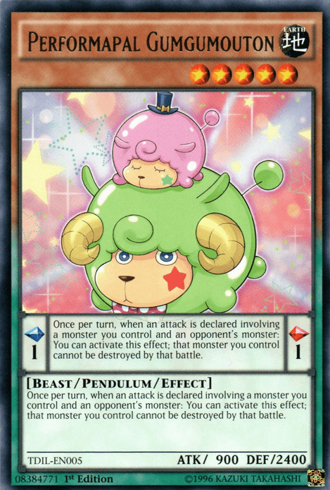 Performapal Gumgumouton [TDIL-EN005] Rare - POKÉ JEUX