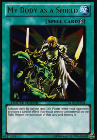 My Body as a Shield [GLD3-EN041] Gold Rare - POKÉ JEUX