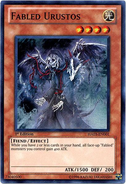 Fabled Urustos [HA03-EN001] Super Rare - POKÉ JEUX