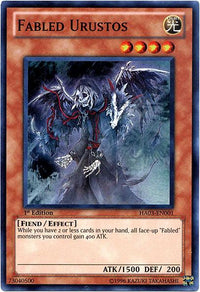Fabled Urustos [HA03-EN001] Super Rare - POKÉ JEUX
