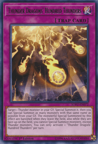 Thunder Dragons' Hundred Thunders [SOFU-EN072] Rare - POKÉ JEUX