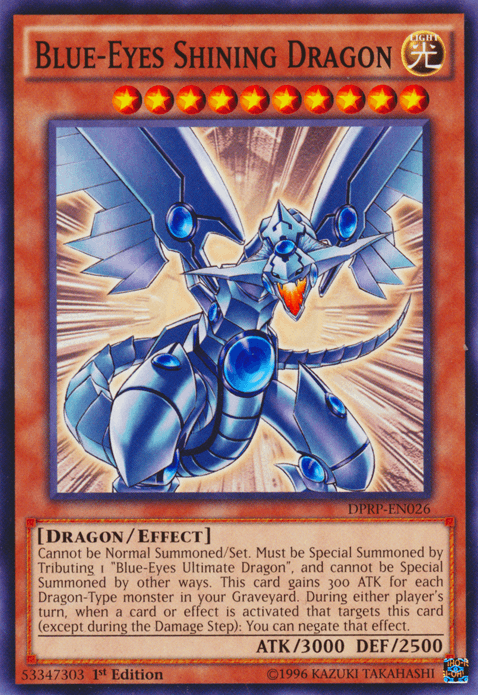 Blue-Eyes Shining Dragon [DPRP-EN026] Common - POKÉ JEUX