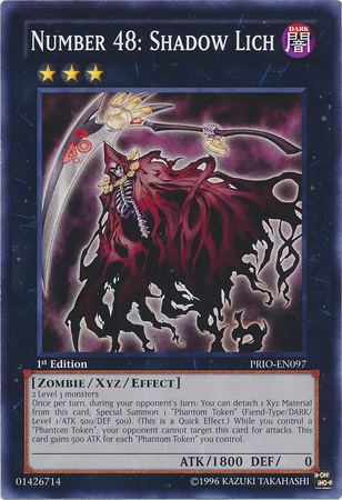 Number 48: Shadow Lich [PRIO-EN097] Common - POKÉ JEUX