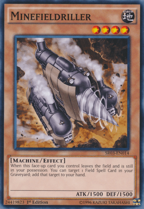 Minefieldriller [SR03-EN014] Common - POKÉ JEUX