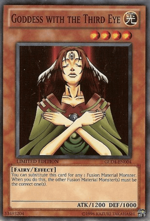 Goddess with the Third Eye [GLD4-EN004] Common - POKÉ JEUX