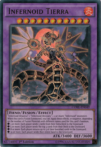 Infernoid Tierra [CORE-EN049] Ultra Rare - POKÉ JEUX