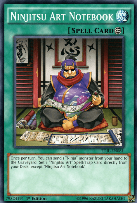 Ninjitsu Art Notebook [TDIL-EN081] Common - POKÉ JEUX
