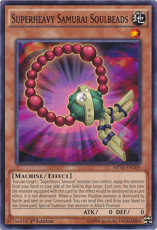 Superheavy Samurai Soulbeads [MP15-EN200] Common - POKÉ JEUX