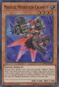 Magical Musketeer Calamity [SPWA-EN020] Super Rare - POKÉ JEUX