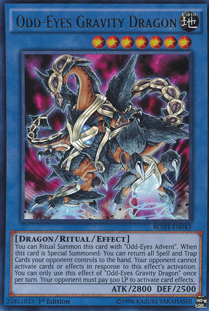 Odd-Eyes Gravity Dragon [BOSH-EN043] Ultra Rare - POKÉ JEUX