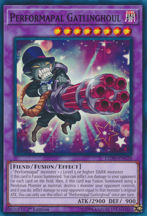 Performapal Gatlinghoul [LEDD-ENC28] Common - POKÉ JEUX