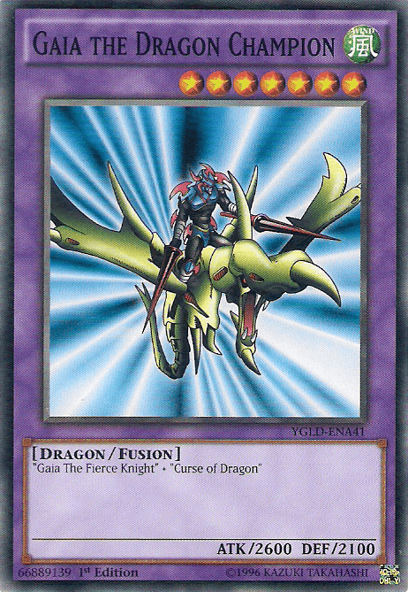 Gaia the Dragon Champion [YGLD-ENA41] Common - POKÉ JEUX