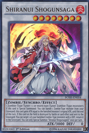 Shiranui Shogunsaga [BOSH-EN054] Ultra Rare - POKÉ JEUX
