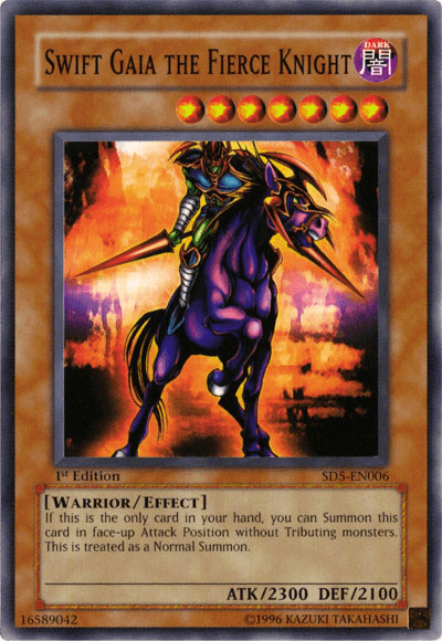 Swift Gaia the Fierce Knight [SD5-EN006] Common - POKÉ JEUX