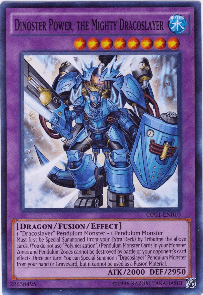Dinoster Power, the Mighty Dracoslayer [OP01-EN010] Super Rare - POKÉ JEUX