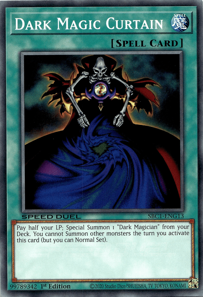 Dark Magic Curtain [SBC1-ENG13] Secret Rare - POKÉ JEUX