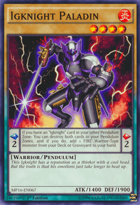 Igknight Paladin [MP16-EN067] Common - POKÉ JEUX