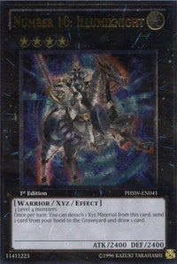 Number 10: Illumiknight [PHSW-EN041] Ultimate Rare - POKÉ JEUX