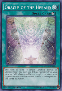 Oracle of the Herald [NECH-EN066] Common - POKÉ JEUX