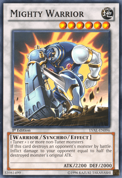 Mighty Warrior [LVAL-EN096] Common - POKÉ JEUX