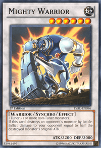 Mighty Warrior [LVAL-EN096] Common - POKÉ JEUX