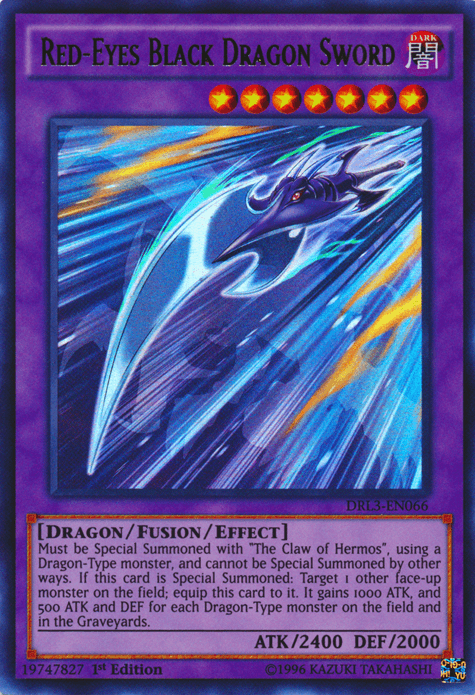 Red-Eyes Black Dragon Sword [DRL3-EN066] Ultra Rare - POKÉ JEUX