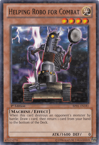 Helping Robo for Combat [BP01-EN181] Starfoil Rare - POKÉ JEUX