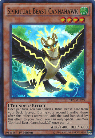 Spiritual Beast Cannahawk [THSF-EN027] Super Rare - POKÉ JEUX