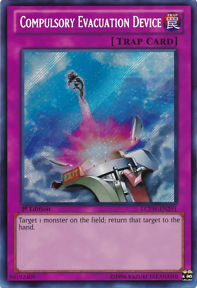 Compulsory Evacuation Device [LCYW-EN291] Secret Rare - POKÉ JEUX