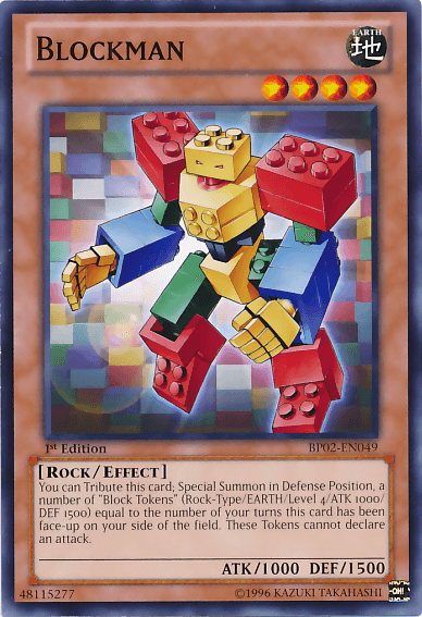 Blockman [BP02-EN049] Mosaic Rare - POKÉ JEUX