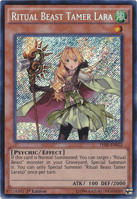 Ritual Beast Tamer Lara [THSF-EN022] Secret Rare - POKÉ JEUX