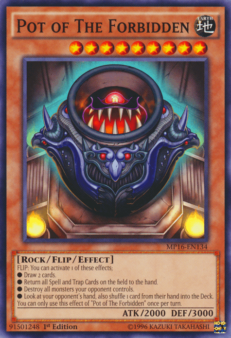 Pot of The Forbidden [MP16-EN134] Common - POKÉ JEUX