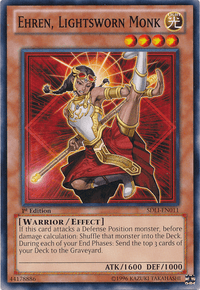 Ehren, Lightsworn Monk [SDLI-EN011] Common - POKÉ JEUX