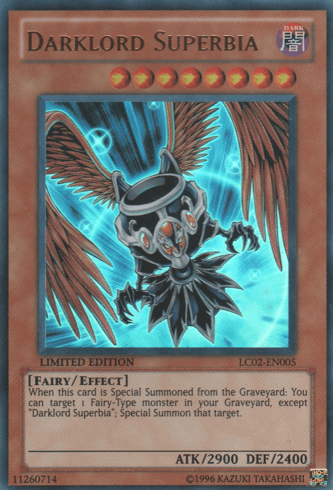 Darklord Superbia [LC02-EN005] Ultra Rare - POKÉ JEUX