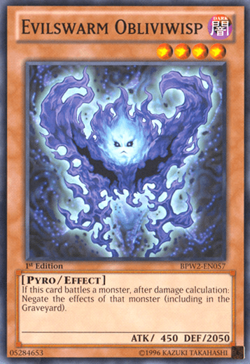 Evilswarm Obliviwisp [BPW2-EN057] Common - POKÉ JEUX