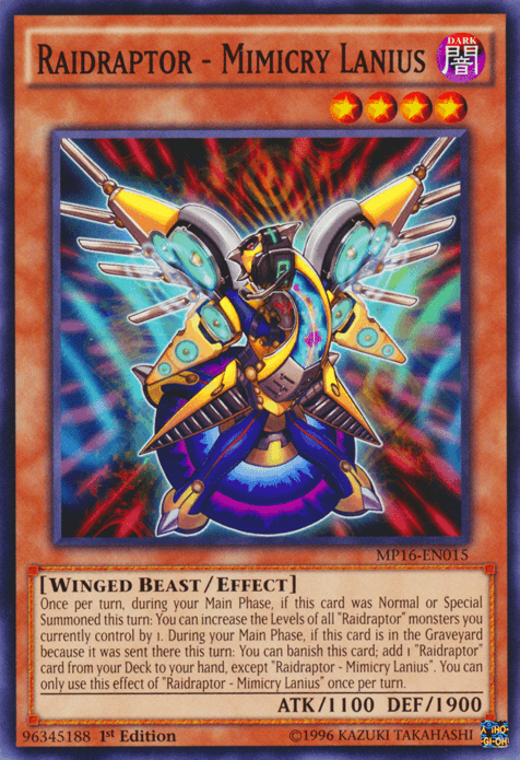 Raidraptor - Mimicry Lanius [MP16-EN015] Common - POKÉ JEUX