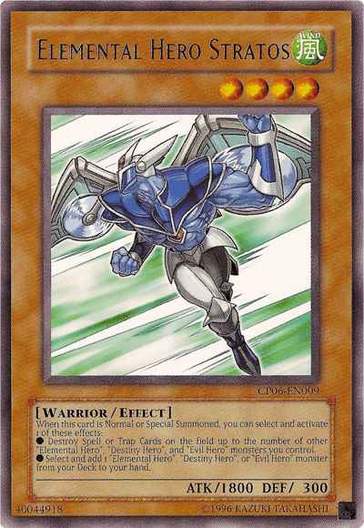 Elemental Hero Stratos [CP06-EN009] Rare - POKÉ JEUX