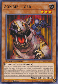 Zombie Tiger [SBLS-EN033] Common - POKÉ JEUX