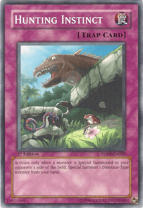 Hunting Instinct [SD09-EN028] Common - POKÉ JEUX