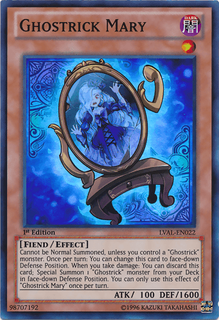 Ghostrick Mary [LVAL-EN022] Super Rare - POKÉ JEUX