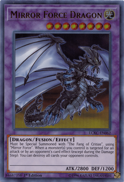 Mirror Force Dragon [LCKC-EN062] Ultra Rare - POKÉ JEUX