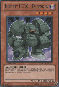Destiny HERO - Defender [LCGX-EN127] Rare - POKÉ JEUX
