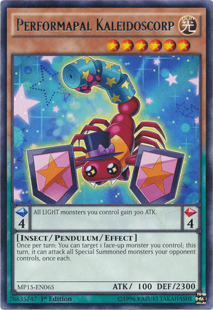 Performapal Kaleidoscorp [MP15-EN065] Rare - POKÉ JEUX