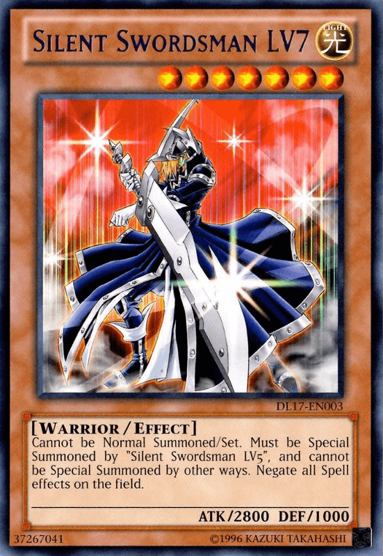 Silent Swordsman LV7 (Purple) [DL17-EN003] Rare - POKÉ JEUX
