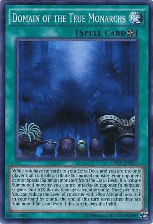 Domain of the True Monarchs [OP03-EN010] Super Rare - POKÉ JEUX
