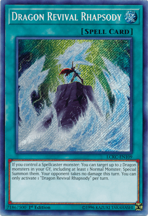 Dragon Revival Rhapsody [LCKC-EN109] Secret Rare - POKÉ JEUX