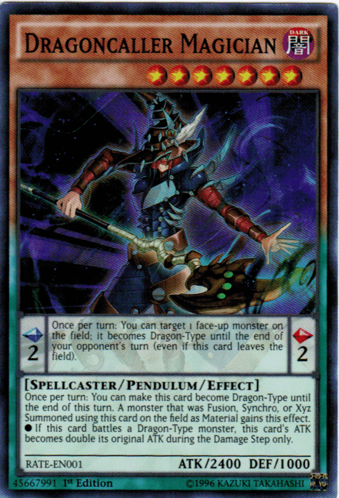 Dragoncaller Magician [RATE-EN001] Super Rare - POKÉ JEUX